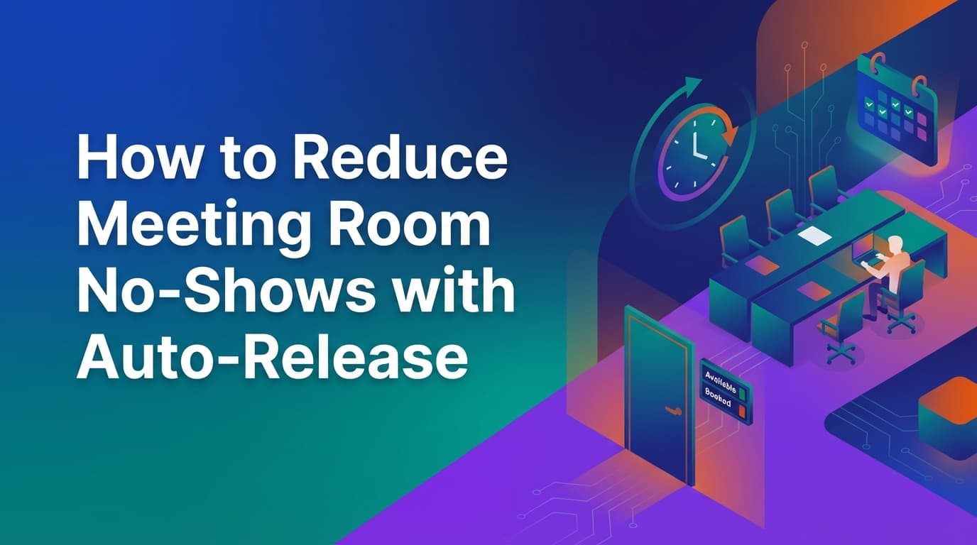 How to Reduce Meeting Room No-Shows with Auto-Release