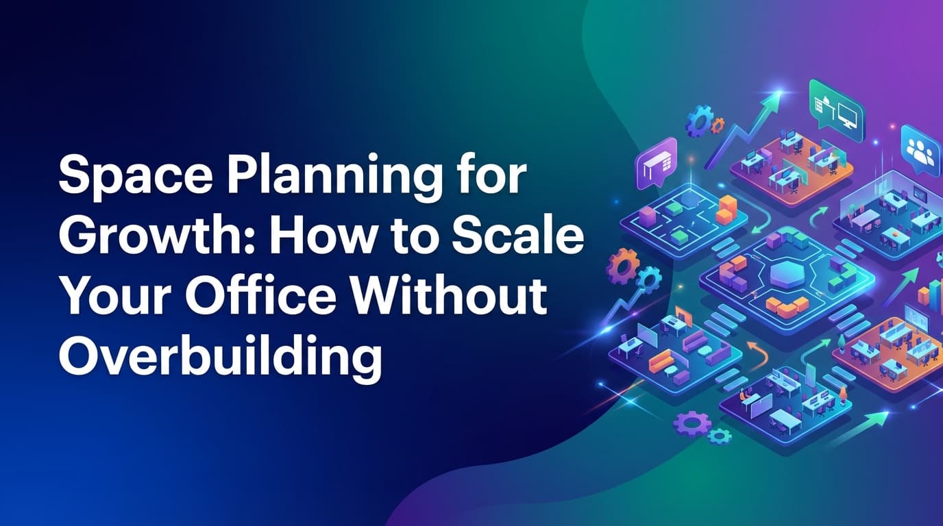 Space Planning for Growth: How to Scale Your Office Without Overbuilding